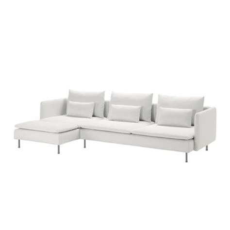 Ikea Soderhaman 3 Piece Sectional Sofa Aptdeco