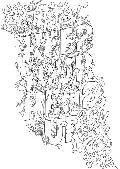 Keep Your Head Up Doodle Behance