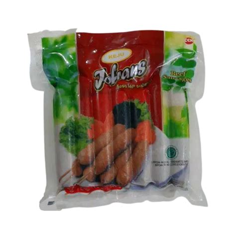 Jual Sosis Sapi Bratwurst Keju Jofrans Isi 7 500 Gram Shopee Indonesia