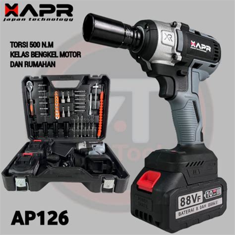 Jual DEWALT Impact Wrench APR 500NM Fullset Mesin Pembuka Baut Roda Ban