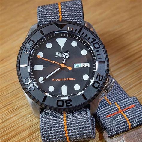 Seiko Mods Community On Instagram Seiko Skx007 Orange Yacht Master