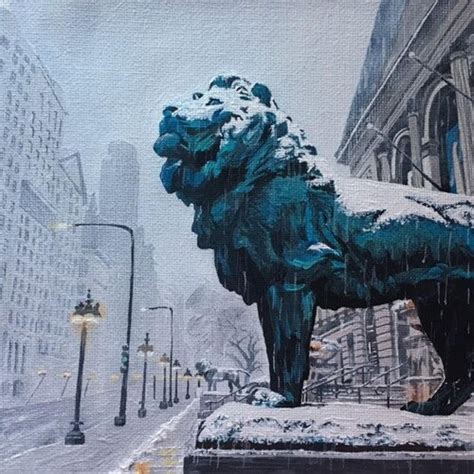 Chicago Art Institute Lions - Etsy