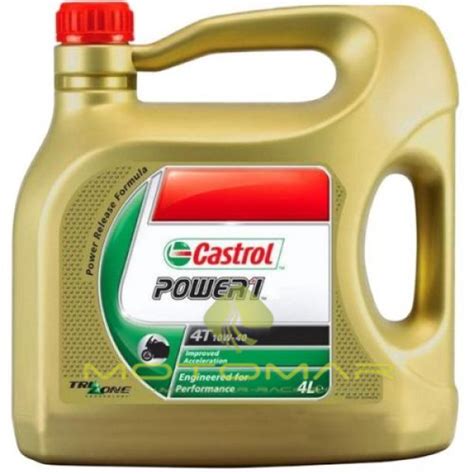 ACEITE CASTROL MOTO POWER 1 4T 10W40 4L Lubricantes Lubricantes