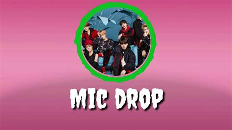 Full Length Edition BTS MIC DROP Steve Aoki Remix Lyrics Korean