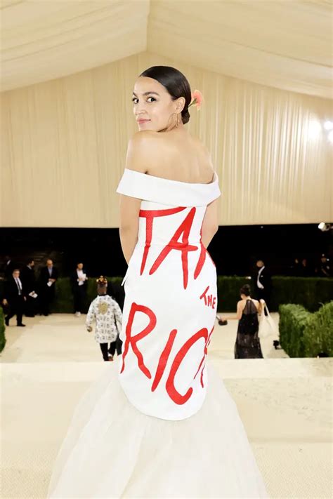 AOC Met Gala 2021 'Tax The Rich' dress controversy explained - Capital XTRA