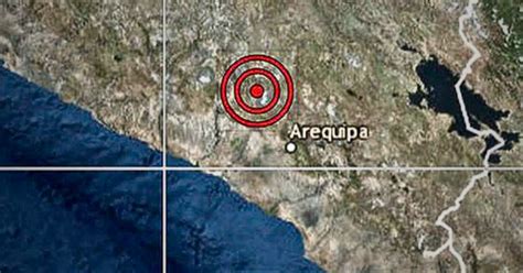 Arequipa Fue Remecida Esta Madrugada Por Sismo De Magnitud 3 5