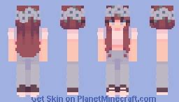 blue orchid Minecraft Skin