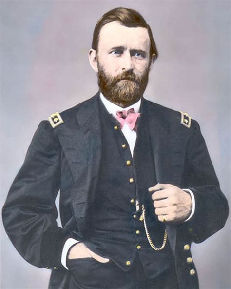 Colorized Photo General Ulysses S Grant 1865 American Civil Etsy España