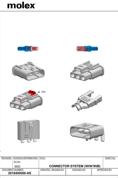 Appl Spec Datasheet By Molex Digi Key Electronics