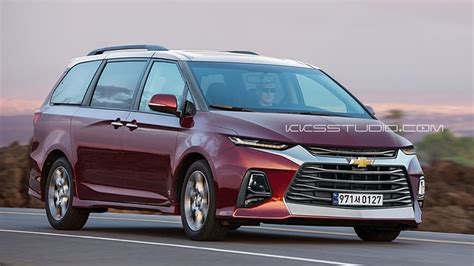 What If Chevy Made a Toyota Sienna Minivan Rival? - autoevolution