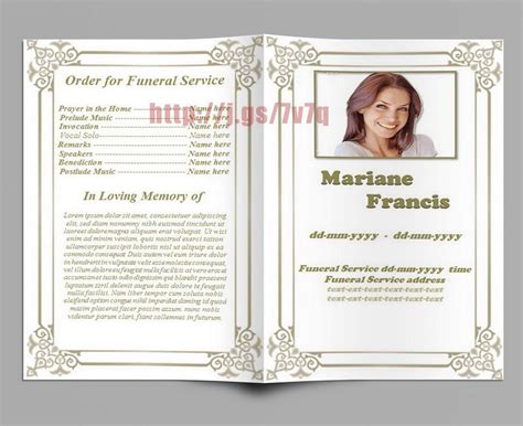 Template Ideas Memorial Card Free Download Printable Funeral With ...