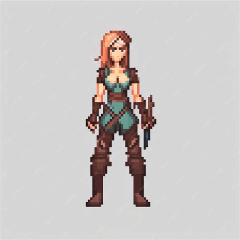 Premium Ai Image Pixel Art Fantasy Character