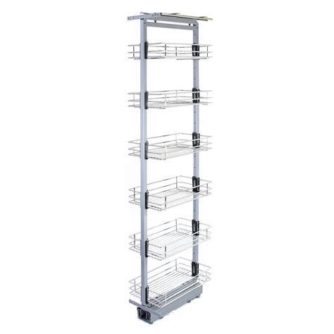 KuKoo - Garde-Manger Coulissant de Cuisine, 170 à 195 cm de Hauteur