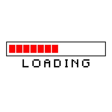 Loading bar progress icon with Transparent Background 17178333 PNG