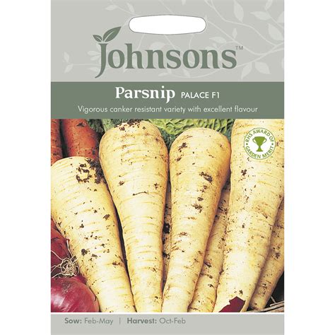 Johnsons Palace F1 Parsnip Seeds Wilko