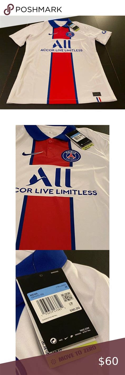 Nike Paris Saint Germain Psg Away Stadium Paris Saint Germain