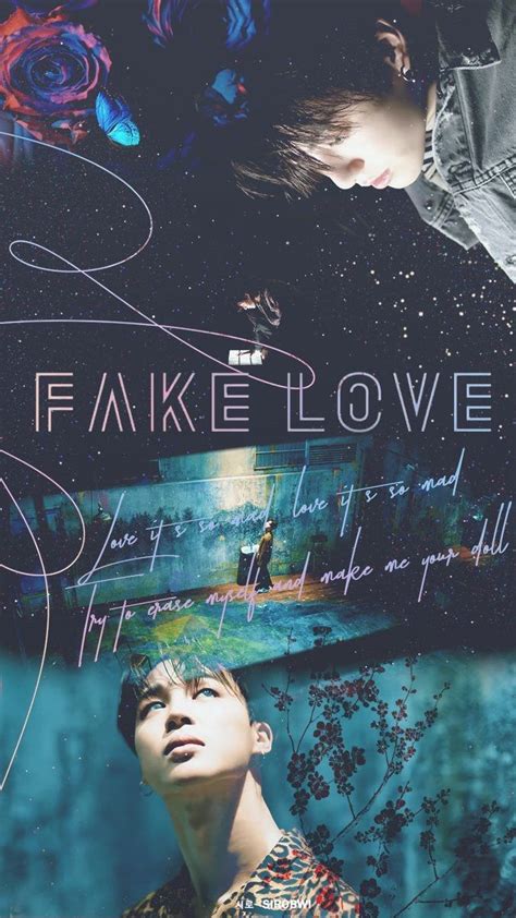 Fake Love Lock Screen By © Sirobwi Bts Romantik Books