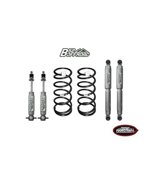 Kit Di Rialzo Completo B Off Road Cm Per Hyundai Galloper Porte