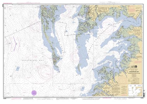 Chesapeake Bay Pokomoke And Tangier Sounds NOAA Chart 12228 Digital