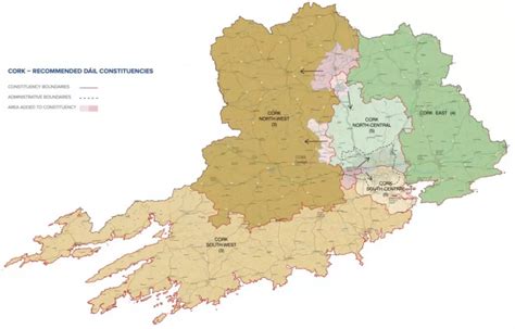 Irelands New Electoral Map See How Your Area Is Affected After