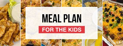 Meal Plan that's Perfect for the Kids - Sparkle Markets Recipe Archive