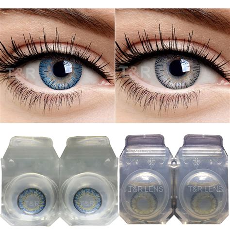 Buy Soft Eye Monthly Blue And Grey Color Contact Lens Zero Power