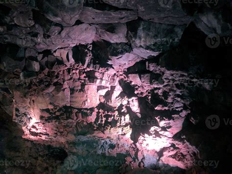 A view of the Lava Caves in Iceland 22938497 Stock Photo at Vecteezy