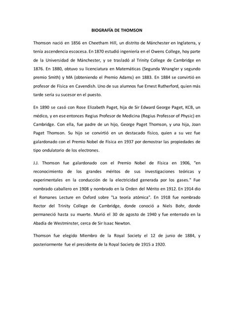 PDF Biografía de thomson DOKUMEN TIPS