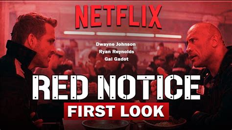 Red Notice Release Date Expected And First Look Behind The Scenes Youtube