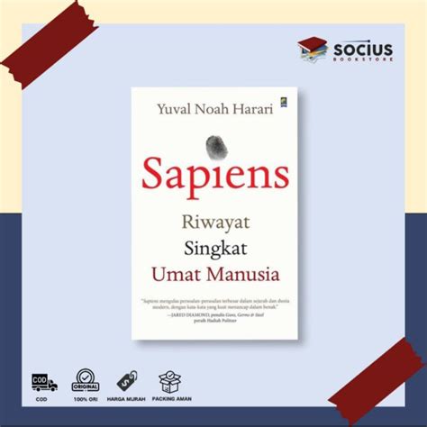 Jual BUKU SEJARAH SAINS ORIGINAL SAPIENS Riwayat Singkat Umat