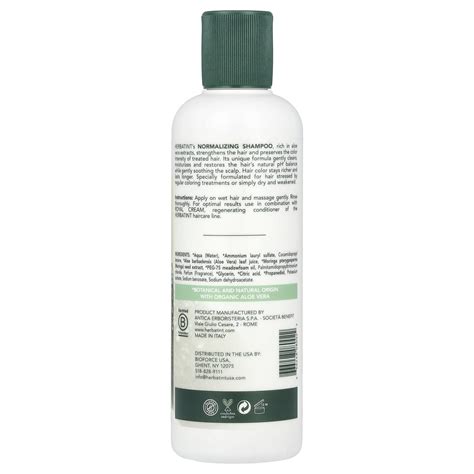 Herbatint Normalizing Shampoo Aloe Vera Fl Oz Ml