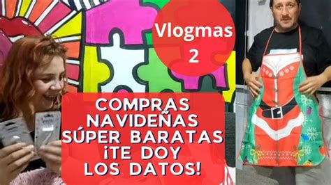 VLOGMAS 2 COMPRANDO COSAS NAVIDEÑAS EN EL HIPERASIA HAÚL BIEN