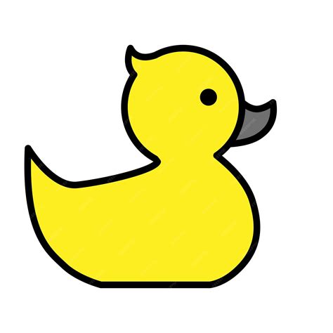 Premium Vector Rubber Duck Icon Vector On Trendy Design