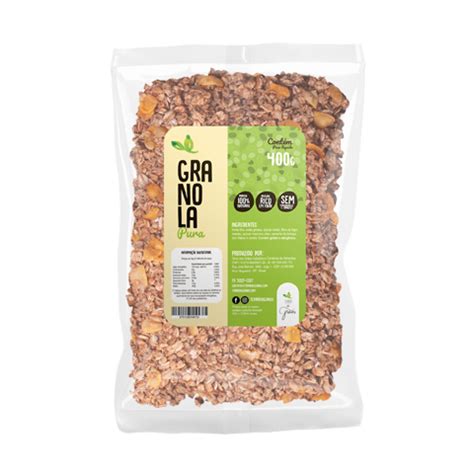 Caixa Granola Pura Granel 10kg Terra dos Grãos Atacado PJ Terra dos