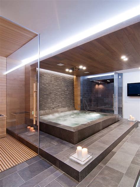 Indoor Jacuzzi Tubs - Indoor Hot Tubs | Indoor hot tub, Hot tub room ...