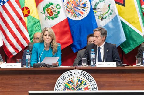 Secretario Blinken Lidera Delegación En 52ª Asamblea General De La Oea