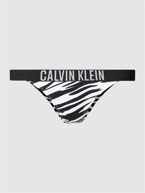 Kup Online Calvin Klein Underwear Figi Bikini Ze Zwierz Cym Nadrukiem