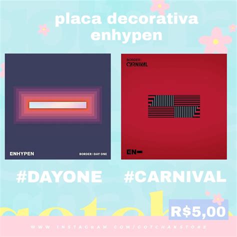 Placa Decorativa Enhypen Placa Mdf Kpop Shopee Brasil