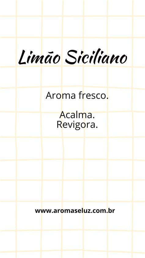 Essência de Limão Siciliano 30ml Aromas e Luz