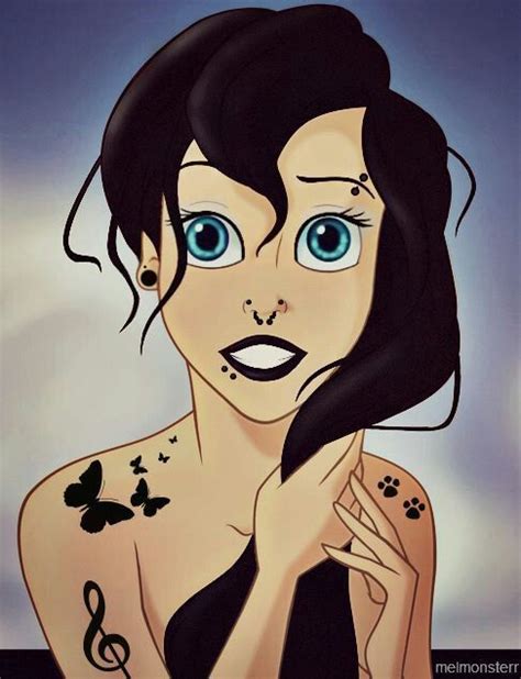 Disney Princesses Gone Goth