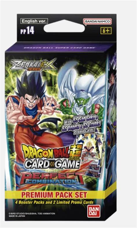 Dragonball Super Card Game Zenkai Series Set Perfect Combination