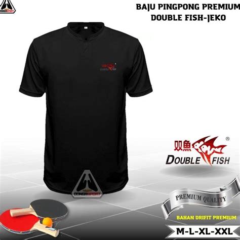 Jual Berkelas Bpp Jeko Baju Pingpong Kerah Premium Dewasa Kaos Tenis