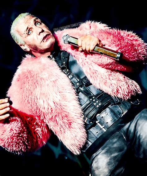 Frau Lindemann I Yearn For This Pink Fur C Urfs Till Lindemann Till