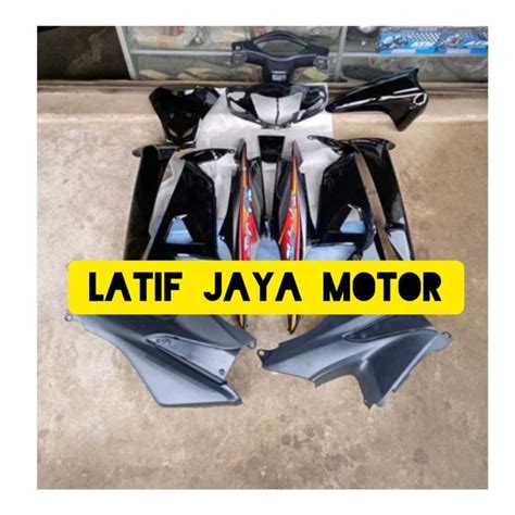 Jual Fullset Cover Body Supra Fit New Hitam Di Lapak LATIF JAYA MOTOR