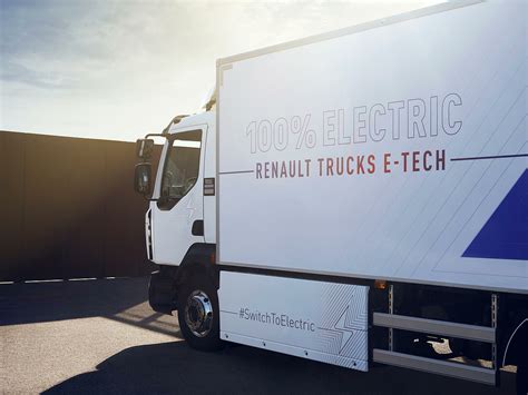 Verkehr Co At XPO Logistics Ordert 165 Vollelektrische Renault Trucks