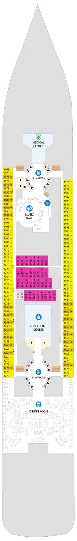 Star of the Seas deck plans - Cruiseline.com