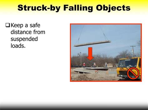 Ppt Big Four Construction Hazards Struck By Hazards Powerpoint