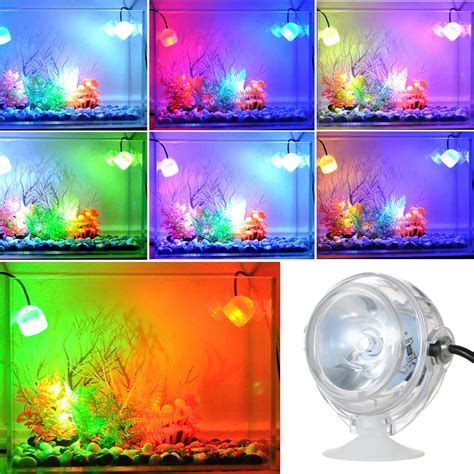 5V Colorful Aquarium LED Lighting Waterproof Submersible LED Light For