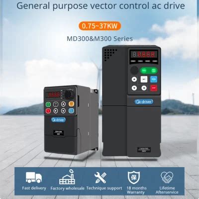 Single Phase 220V AC 1 5kw Variable Frequency Inverter 2HP Motor Drive