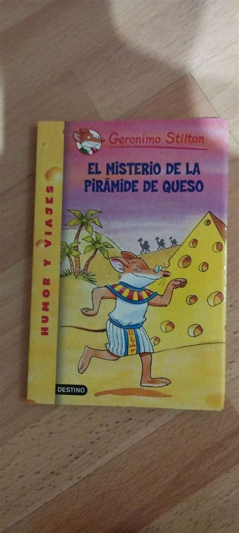 Gerónimo Stilton El Misterio De La Pirámide Queso De Segunda Mano Por